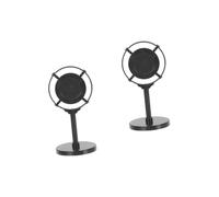 HONMEET 2 Pièces Modèle De Microphone Rétro Modèle De Microphone Antique Karaoké Modèle De Micro Rétro Ancien Accessoire De Accessoire De des Années 1920 Accessoire
