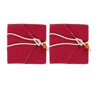 HONMEET 2 pièces Pochons Cadeaux Coton et Lin Sacs Rétro pour Bijoux et Accessoires Petite pour Fête et Rangement