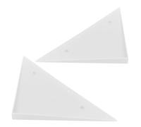 HONMEET 2 pièces Protection Coin Table Football Protège Angle Plastique PP Coussin Anti-Rayures pour Accessoires Jeux Domicile Bureau Salle de Jeu