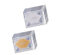 HONMEET 20 pièces Coussinets de Masque Lèvres Hydratants Collagène Soin Anti-âge Répare Lèvres Sèches et Gercées et Filles
