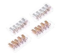 HONMEET 20 Pièces Formes Ongles Aluminium pour Extension Uv Gel Guide Manucure et Réutilisable Accessoire Nail Art pour Salon et Usage Domestique Protège-doigts Métallique Résistant