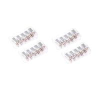 HONMEET 20pièces Nail Extension Guide Aluminium Réutilisable Pour Manucure Moules à Et