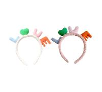 HONMEET 2pièces Bandeau Décoratif Love Pour Garçon Fille Accessoire De Photographie Et Costumes Cartoons Pour Fêtes Et Événements