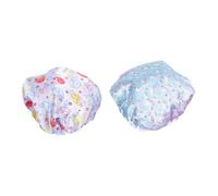 HONMEET 2pièces Bonnets De Bain Multifonctionnels Pour Garçon Fille Chapeaux De Satin Imperméable Pour Filles Et Garçons De Licorne Dauphin