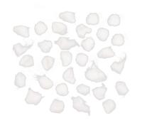HONMEET 300 pièces Boules de Coton Absorbantes pour Nettoyage Ongles sans Peluches pour Dissolvant et Gel UV Matériau Sûr et Doux Usage Manucure et Démaquillage