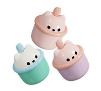 HONMEET 3pièces Gobelet Moussant Ours Cartoon Fabricant De Mousse Nettoyante Pour Visage Pour Routine De Soins Quotidienne Pratique Et Amusant à Utiliser La Salle De Bain