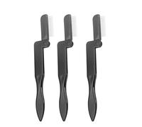 HONMEET 3pièces Peigne Pour Sourcils Et Cils Multifonctionnel Et Pratique Avec Poils Résistants Pour Maquillage Impeccable Et Facile à Transporter
