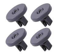 HONMEET 4 Pièces de Roues Universelles pour Lave-vaisselle en Abs, Accessoires Pratiques pour Panier Inférieur, Compatibles Plupart des Modèles