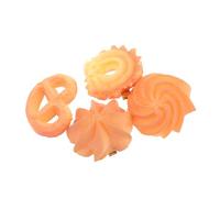 HONMEET 4pièces Clips à Cheveux Simulation De Cookies Pour Accessoires De Coiffure Amusants Et Original Pour Et Usage