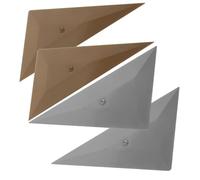 HONMEET 4pièces Kit Raclettes pour Pose Film Auto Outils Robustes Et Ergonomiques pour Film Teinte Vitre Pellicule Peinture Résistants Déformation Applicateurs Polyvalents pour Voiture