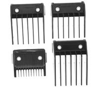 HONMEET 4pièces Lot De Protège-tondeuses Avec Peignes Plastique Protections Pour Coiffure Et Guides De Coupe