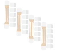 HONMEET 4pièces Patchs De Lifting Pour Cou Adhésifs Anti-rides Pour Peau Du Cou Améliore Élasticité Fermeté Peau Pour Effet Rajeunissant Instantané Confortables Et Résistants à