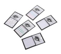 HONMEET 5 feuilles Autocollants Pierres Précieuses Ongles et Visage Stickers Adhésifs Nail Gems et Perles Décoration Faciale et Manucure Application Facile et Tenue Renforcée Lot