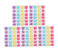 HONMEET 5 Feuilles Patch de protection contre l'acné point noir patch etiquette autocollante gomettes Autocollants imperméables patchs taupe du visage cutanées Hydrocolloïde