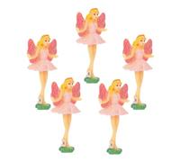 HONMEET 5 pièces Accessoires Boîte à Musique Danseuse Ballet Poupée Princesse Décoration Fée Figurine Musicale pour Boîte Musicale Enroulement