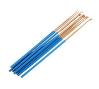 HONMEET 5 Pièces Auriculaire Portable, Outil de Curage D'oreilles en Bambou, Bleu, Léger, Hygiène Auriculaire Soignée, Usage à Domicile Voyage
