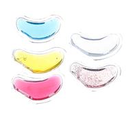 HONMEET 5 Pièces De Soin Pour Yeux Forme De u Lot De Coussinets Chauds-froids Outil De Soin Des Yeux Pack Anti-rides