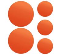 HONMEET 5 Pièces Film de Lumière Orange pour Photographie, Accessoire en Pet Température de Couleur Stable, Réutilisable pour Studio Photo et Portraits