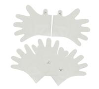 HONMEET 5 pièces Masque Blanchissant Mains Hydratant Soin Mains Protège-doigts Exfoliant Doux sans Émulsion pour Peau Terne et Rugueuse