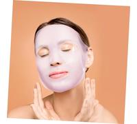 HONMEET 5 pièces Masques Visage Silicone Réutilisables Hydratants avec Crochets Doreille Souples pour Soins Peau Évaporation et Beauté