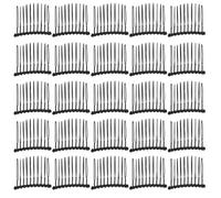 HONMEET 50 pièces Lot de Peignes à Cheveux Mariage Fil Métallique Dents Maintien Ferme Design Couronne Élégant Accessoires pour Coiffures de Mariée