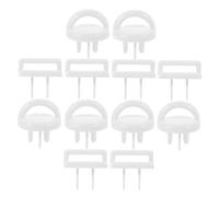 HONMEET 50 pièces Protège Prises Sécurité Garçon Fille Caches Prises Plastique Résistant pour Maison Garçon Fille