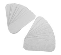 HONMEET 50pièces Recharges Limes Pédicure Grandes Sans Déformation Pour Enlever Callosités Peaux Mortes Usage Quotidien Léger Portable