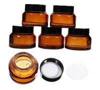 HONMEET 5pièces Pots De Voyage Rechargeables Récipients Pour Crème Maquillage Et Cosmétiques De Contenants Pratiques Pour Voyage