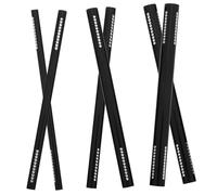 HONMEET 6 pièces Kit d'Outils Repousse-Cuticules en Métal pour Manucure Française Bâtons de Modelage Cristal pour Repousser les Cuticules et Façonner les Ongles Facile à Utiliser