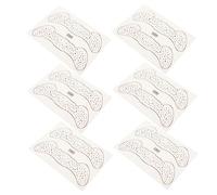 HONMEET 6feuilles Stickers Temporaires De De Visage Autocollants Créatifs De Taches De Rousseur Pour Femmes Maquillage Unique Et Amusant