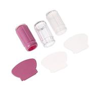 HONMEET 6pièces à Transparent Avec Outil De Manucure Kit De Décoration Pour Autocollants Et Designs Personnalisés
