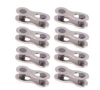 HONMEET 8 Paires Connecteur Chaîne Bicyclette de Tendeurs Chaîne Vélo Rapides Maillons Magiques Durables pour Remplacement Vitesses Adapté Vtt