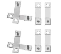 HONMEET 8 Pièces Ressort de Balancier Stabilité Pendule et Solution Complète de Réparation Argenté pour Horloge Comtoise pour Horloges de Cheminée et