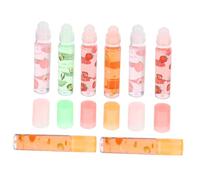 HONMEET 8 pièces Set de Gloss Transparente Hydratant pour Lèvres Soin Protecteur Incolore pour Lèvres Sèches et Gercées Adapté à Toute la Famille 8pcs Couleur Aléatoire Couleur Aléatoire
