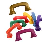 HONMEET 8 pièces Téléphones Chuchotés Plastique Colorés pour Tout-Petits Éducatif Ergonomique Abs Lot de Multicolores pour Développement Concentration et Reconnaissance des Couleurs