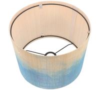 HONMEET Abat-jour en Bambou Imprimé Abstrait Dégradé Aquarelle, Grand Abat-jour E27 pour Lampe de Table, Lampadaire Suspendre, Décoration Intérieure Polyvalente sans Fil, Remplacement