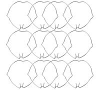 HONMEET Anneaux de Fixation Clips à Ressort pour Lampe Mr16 50 Pièces en Acier Inoxydable Argenté Faciles à Installer pour Luminaires à Ampoule LED, Usage Domestique et Commercial