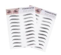 HONMEET Autocollants Pour Sourcils Artificiels Plénitude Instantanée Sans De Temps Pour Les Sourcils Clairsemés