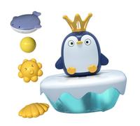 HONMEET Bain Garçon Fille Pingouin Électrique à Eau Jeu Sensoriel Amusant pour Tout-Petits Éveil pour Bain et Piscine
