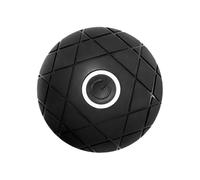 HONMEET Balle De Massage Rechargeable Vibrante 3d, Ballon De Yoga Électrique Noir, Rouleau Texture, Soulagement Musculaire Corps Entier, Fitness Et Détente