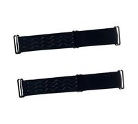 HONMEET Bande Élastique Pour Perruques 2pcs 30mm Réglable Antidérapant Pour Femmes Et Hommes Accessoires De Coiffure En Silicone Noir