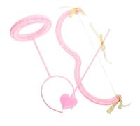 HONMEET Bandeau Cupidon Saint-valentin avec Flèche Rose pour Femme Accessoire et Réutilisable pour Fête Carnaval Cosplay et Photo Cadeau