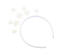 HONMEET Bandeau De Tête Décorative De 1pc Flocon De Neige Chemises Cheveux Hoops Headwear Pour Enfants