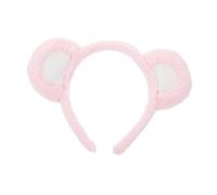HONMEET Bandeau Élastique Beige Avec Oreilles Dours Pour Fête