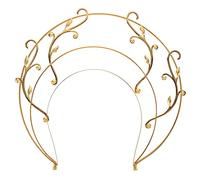HONMEET Bandeau Halo Vierge Doré Vintage Décoration Capillaire Créative Coiffe Unique Serre-tête Accessoire Cheveux