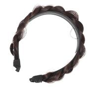 HONMEET Bandeau Pour Perruque Tressée Accessoire Cheveux Femmes Bandeau Cheveux Coiffure Quotidienne