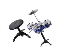 HONMEET Batterie Musical Éducatif pour Garçon Fille Kit Tambour Interactif pour Garçons et Filles Développement Sensoriel et Créativité