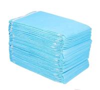 HONMEET Bavoirs Jetables Légers et Pratiques Lot de 30 Imperméables en Plastique pour Personnes Âgées pour Déjeuner en Extérieur