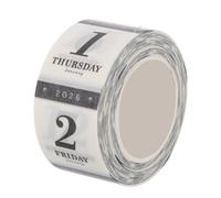 HONMEET Bloc de Papier Scrapbooking 365 Journaling Stickers en Washi pour Calendrier 2026, Accessoires de Planification Polyvalents pour Agenda Quotidien et Journaling