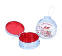 HONMEET Boîte à Bonbons en Tôle de 2 Pièces Forme de Cloche pour Noël, Boîte D'emballage Décorative Festive, pour Boutiques et Grands Magasins